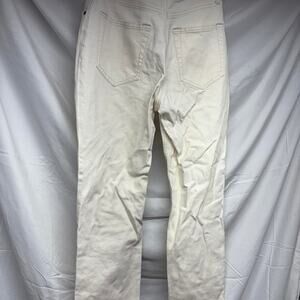 White abercrombie fitch straight